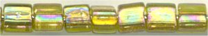 TF-0996 Inside Color Cold/Yellow AB Toho Triangle 11 (3 inch tube)