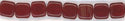 tl2-13 Oxblood 6mm Czech Tile  2 Hole