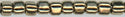 tr10-0457         Miyuki Size 10 Triangle -  Dark Bronze 3 inch tube