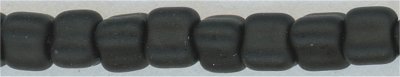 tr8-0401-f     Miyuki Size 8 Triangle -  Matte Black