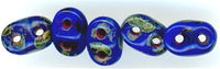 tsd-124 Super Duo - Opaque Blue Picasso (3 Inch Tube)