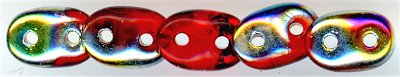 tsd-129 Super Duo - Ruby Vitrail (3 Inch Tube)