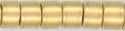 tt-0712-f  Toho 24k Matte Gold Plated  11 Toho Cylinder