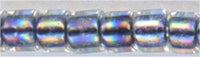 tt-0774    Lined Crystal Deep Purple AB  11 Toho Cylinder