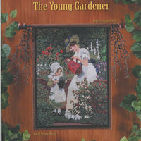 SIG-0991 The Young Gardener This pattern is given as a word chart. Instructions are included for BOTH peyote and loom. Can be framed or hung from a dowel.